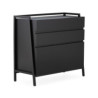 COMODA 108x46x98 MADERA NEGRO