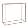 CONSOLA 100x33x90 METAL DORADO ANTIQUE