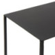 CONSOLA 100x33x90 METAL NEGRO