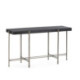 CONSOLA 135x44x75 MADERA NEGRO/METAL NIQUEL