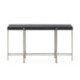 CONSOLA 135x44x75 MADERA NEGRO/METAL NIQUEL