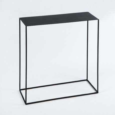 CONSOLA 76x28x80 METAL NEGRO