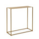 CONSOLA 84x33x90 METAL DORADO ANTIQUE