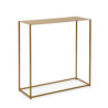 CONSOLA 84x33x90 METAL DORADO ANTIQUE