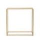 CONSOLA 84x33x90 METAL DORADO ANTIQUE