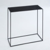 CONSOLA 84x33x90 METAL NEGRO