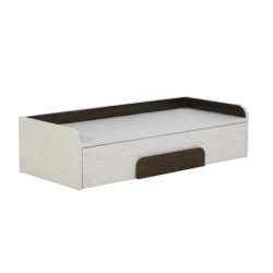 CONSOLA 95x40x23 MADERA BLANCO/METAL DORADO
