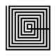 CUADRO 50x3x50 METACRILATO OPTIC BLACK & WHITE