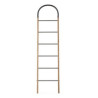 ESCALERA 49x3x200 METAL GRIS/MADERA NATURAL