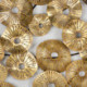 ESCULTURA 150x11x55 METAL DORADO