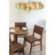 ESCULTURA 180x12x68 METAL DORADO