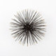 ESCULTURA 29x15x29 METAL NEGRO/DORADO