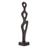 ESCULTURA 37x25x144 METAL BRONCE ENVEJECIDO
