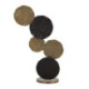 ESCULTURA 57x28x93 METAL DORADO/BRONCE