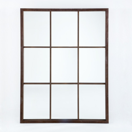 ESPEJO 100x4x132 CM LACADO OXIDO