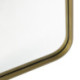 ESPEJO 60x3x80 CRISTAL/METAL DORADO