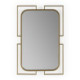 ESPEJO 61x2x91 METAL DORADO