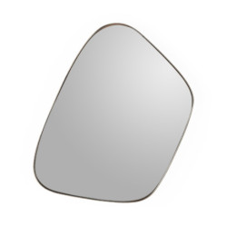 ESPEJO 64x4x47 METAL NIQUEL ENVEJECIDO