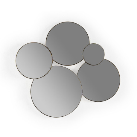 ESPEJO 67x3x62 METAL DORADO