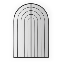 ESPEJO 76x3x116 METAL NEGRO