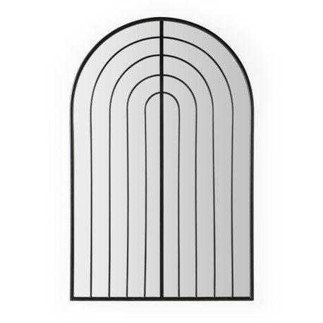 ESPEJO 76x3x116 METAL NEGRO