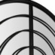 ESPEJO 76x3x116 METAL NEGRO