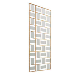 ESPEJO 76x3x187 METAL DORADO