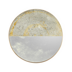 ESPEJO 79x4x79 ENVEJECIDO/METAL DORADO