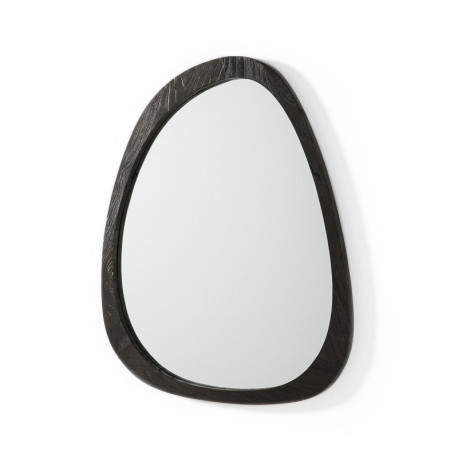 ESPEJO 81x3x62 CRISTAL/MADERA MARRON