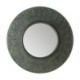 ESPEJO 86x5x86 METAL ORO/VERDE OSCURO