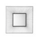 ESPEJO 90x10x90 CRISTAL/METAL NEGRO