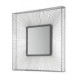 ESPEJO 90x10x90 CRISTAL/METAL NEGRO