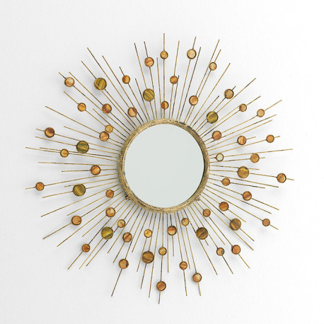 ESPEJO 98x5x98 METAL NACAR