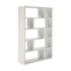 ESTANTERIA 120x34x180 MADERA BLANCO