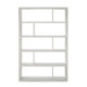 ESTANTERIA 120x34x180 MADERA BLANCO