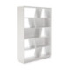 ESTANTERIA 120x34x180 MADERA BLANCO