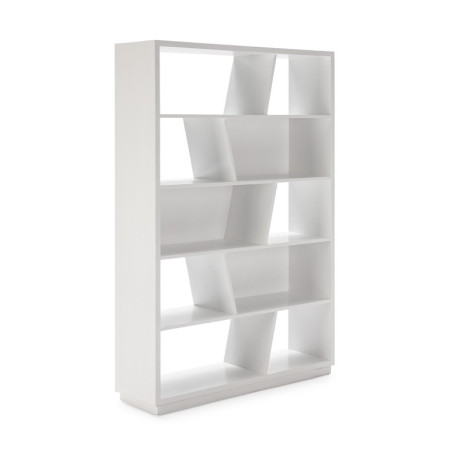 ESTANTERIA 120x34x180 MADERA BLANCO