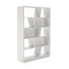 ESTANTERIA 120x34x180 MADERA BLANCO