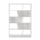 ESTANTERIA 120x34x180 MADERA BLANCO
