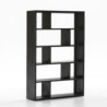 ESTANTERIA 120x34x180 MADERA NEGRO