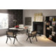ESTANTERIA 120x34x180 MADERA NEGRO