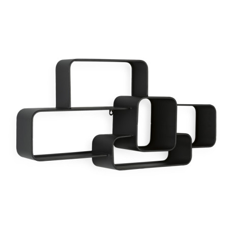 ESTANTERIA 80x16x40,2 METAL NEGRO