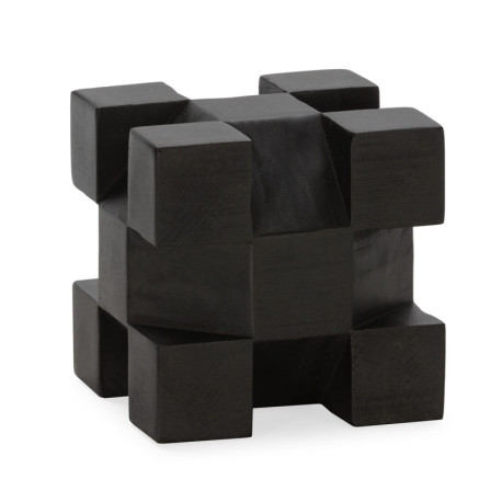 FIGURA 12,2x12,2x12,5 MADERA NEGRO