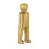 FIGURA 3x3x10 METAL DORADO