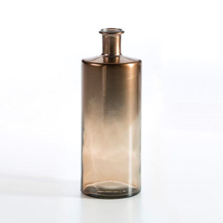 JARRON 15x15x40 CRISTAL COBRE