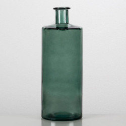 JARRON 15x15x40 CRISTAL VERDE