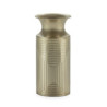 JARRON 16x16x35 METAL DORADO