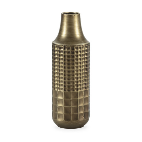 JARRON 16x16x45 METAL DORADO