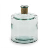 JARRON 21x21x26 CRISTAL TRANSPARENTE/ENEA NATURAL