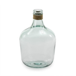 JARRON 27x27x42 CRISTAL TRANSPARENTE/ENEA NATURAL
